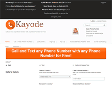 Tablet Screenshot of kayode.net